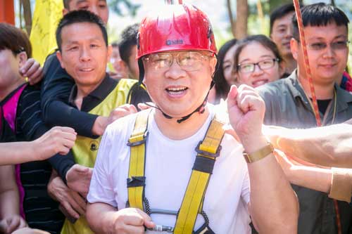 拓展训练　领导风采