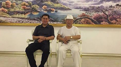 ●董事长接待山东省政府办公厅主任、交通厅厅长张传亭同志。